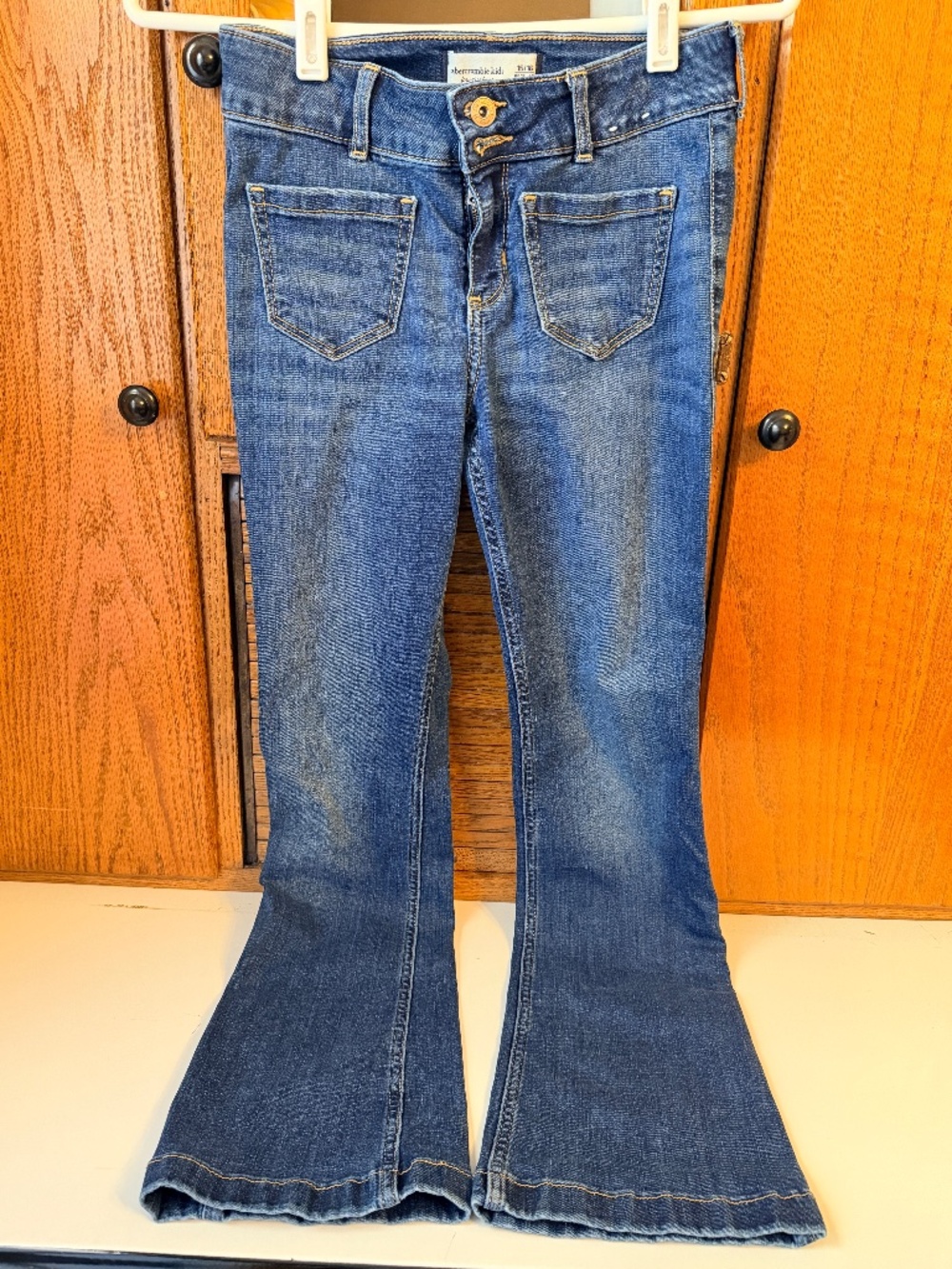 Abercrombie kids low rise bootcut 15/16